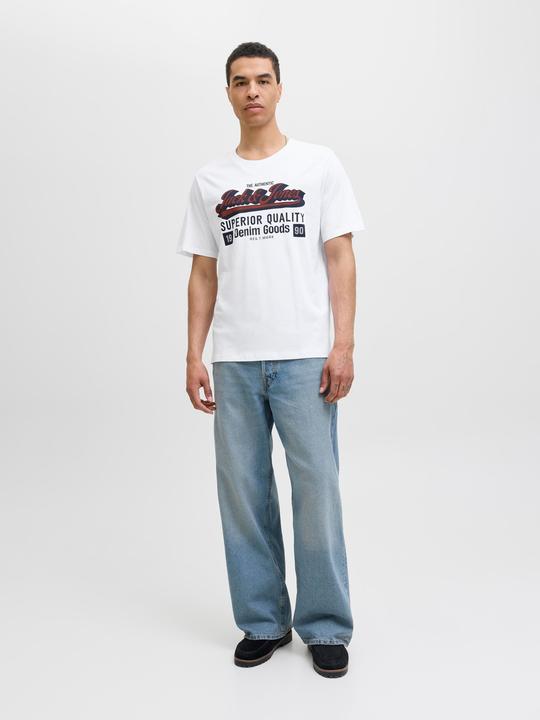 Produktbild Jack & Jones T-Shirt Casual Bequem sitzend JJELOGO TEE O-NECK 5PK (XXL)