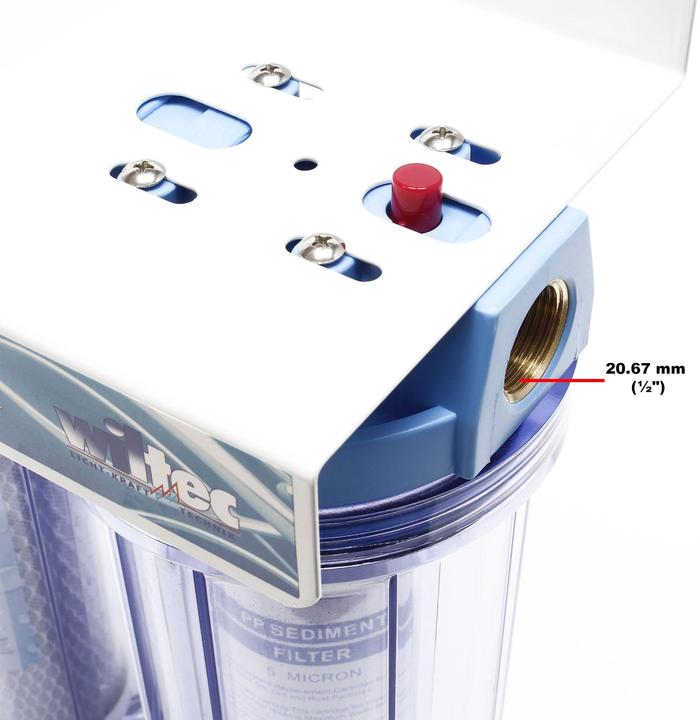 Produktbild Naturewater NW-PR103 3 Stufen Filter 5µ 20,67mm 1/2" Sedimentfilter Aktivkohle