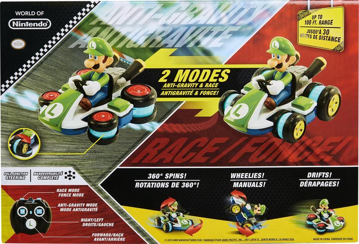 Actual product image Jakks Pacific Super Mario - Mario Kart Mini RC Racer - Luigi
