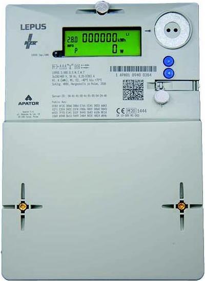 Actual product image NZR Three-phase meter