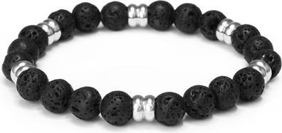 Immagine prodotto Beneto Bracciale di perline in pietra lavica MINK147/20