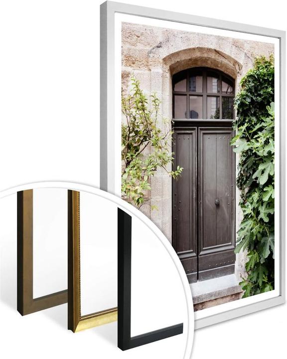 Produktbild Trenddeko Antike Holztür (60 x 80 cm)