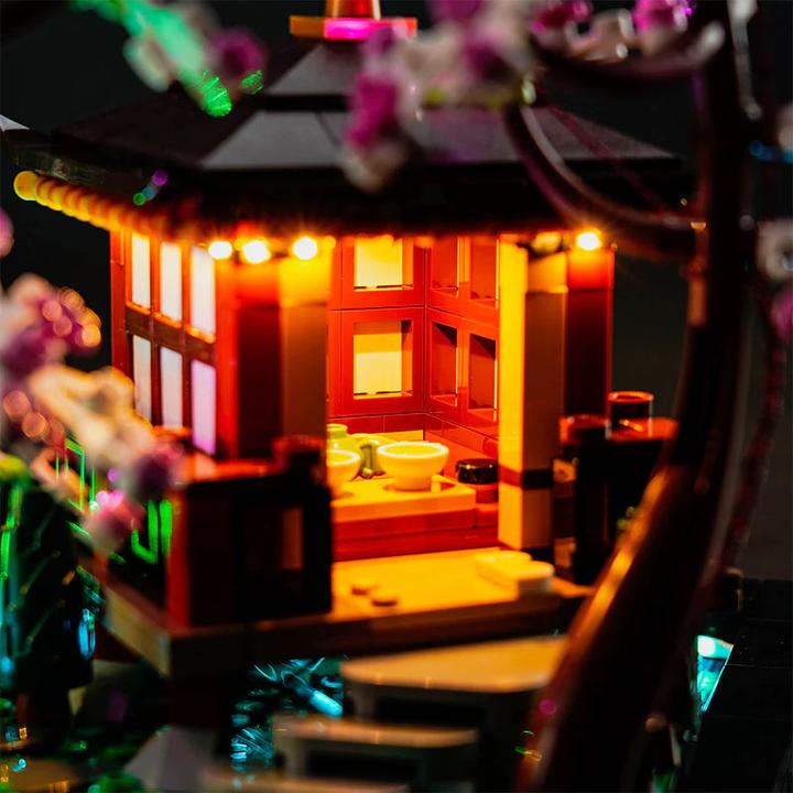 Immagine prodotto BrickBling Set di luci a LED per LEGO Giardino del Silenzio (10315), incluso il telecomando