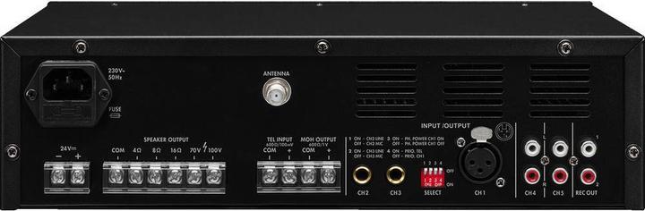 Produktbild Monacor ELA-Mono-Class-D-Mischverstärker 30 W, MP3, USB/SD, FM, DAB+, BT (Verstärker)