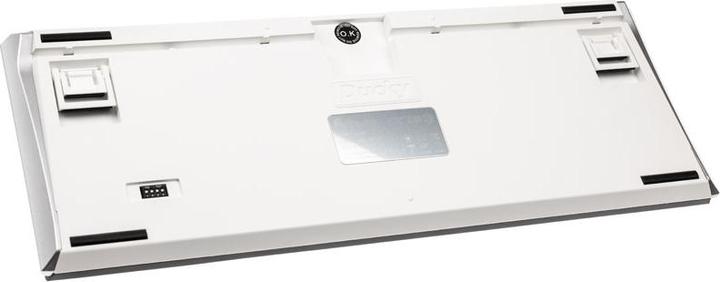 Actual product image Ducky One 3 Classic Black/White TKL Gaming Keyboard, RGB LED - MX-Brown (US) (US, Cable)