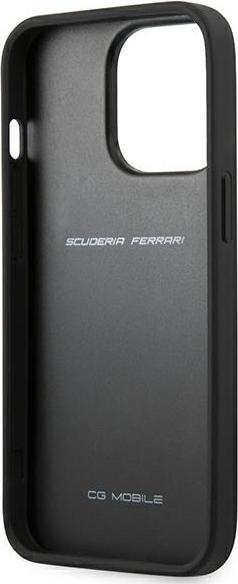 Immagine prodotto Ferrari FESAXHCP13LBK Custodia rigida per iPhone 13 Pro/13 da 6,1" czarny/nero On Track Carbon Stripe (Apple iPhone 13 Pro)