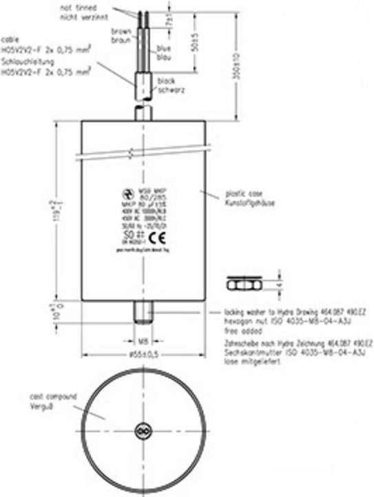 Image du produit Condensateurs moteur MKP