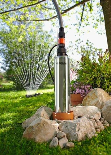 Produktbild Gardena 1499-20 Premium Tiefbrunnenpumpe 6000/5 inox automatic (Gartenpumpe)