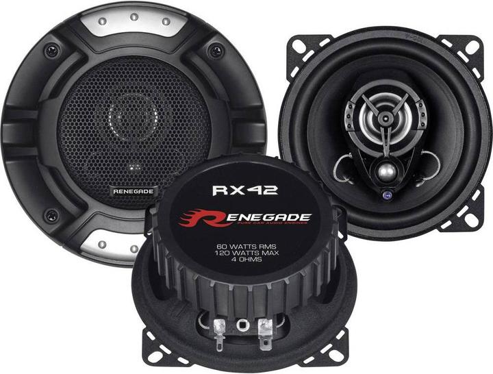 Produktbild Renegade 2-Wege Koaxial Autolautsprecher (120 W, 10 cm)