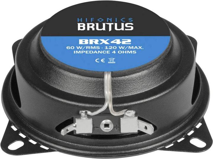 Produktbild Hifonics Brutus BRX42 10 cm 2 Wege Koaxsystem FLACH (1 Stk.)