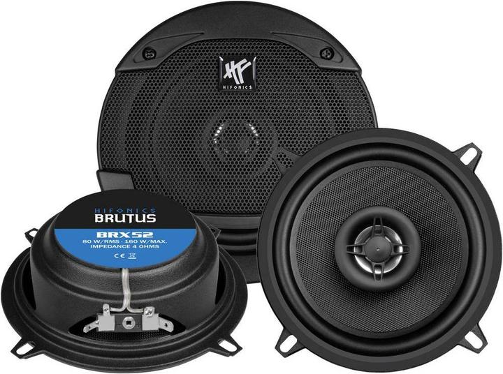 Hifonics Brutus BRX52 13 cm sistema coassiale a 2 vie FLAT (1 pz.)