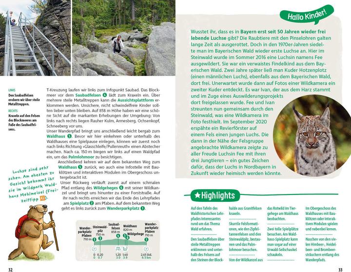 Image du produit ErlebnisWandern mit Kindern Oberpfalz (Allemand, Roman Linhard, Renate Linhard, 2024)