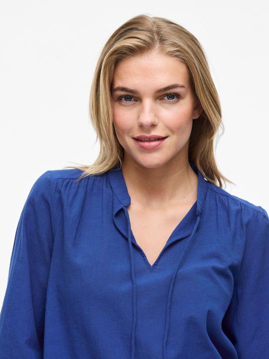 Image du produit Vila VIPETRA Split Neck Oberteil mit 3/4-Ärmeln (36)