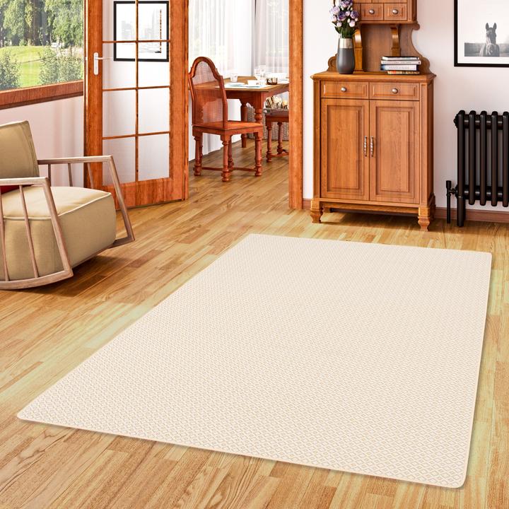 Produktbild Snapstyle In & Outdoor Teppich Flachgewebe Oslo Karo Modern (133 x 133 cm)