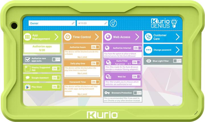 Produktbild Kurio Tab Lite (nur WLAN, 7", 32 GB, Green)