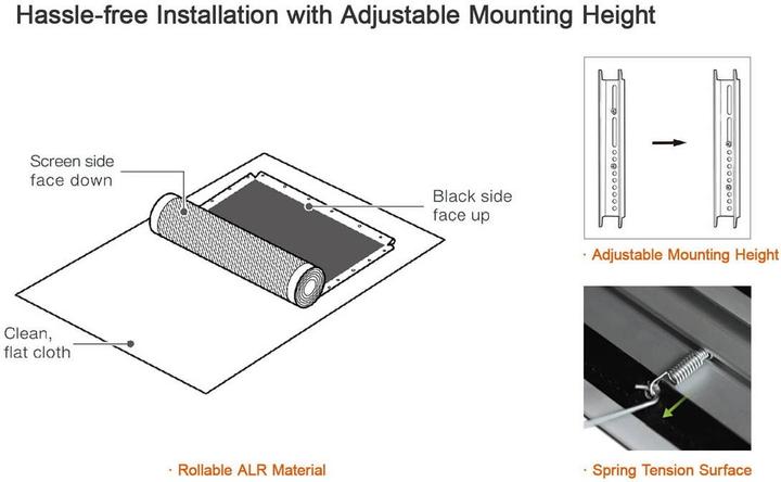 Actual product image AWOL Vision Daylight ALR (100", 16:9)