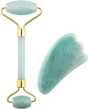 Image du produit Palsar 7 Set de rouleaux de Jade et de Gua Sha en aventurine verte