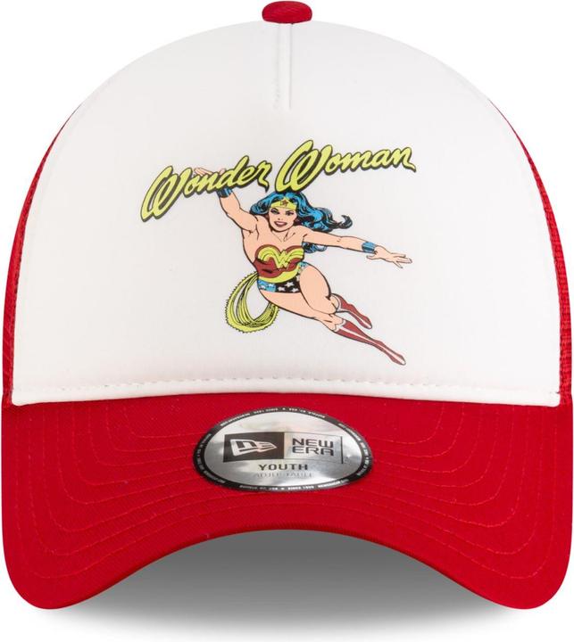 Actual product image New Era Kinder Trucker Mesh Cap - Wonder Woman (55, 56, 54 C)