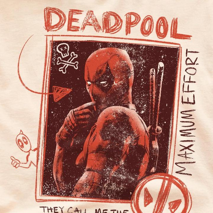 Image du produit Deadpool & Wolverine - T-shirt MAXIMUM EFFORT - Homme (L)