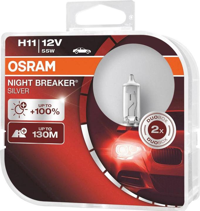 Actual product image Osram Night Breaker Silver (H11)