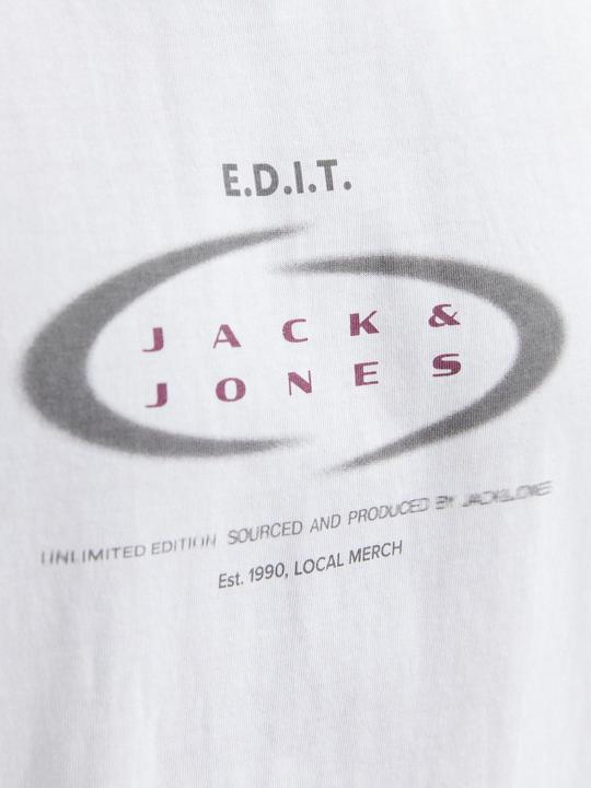 Produktbild Jack & Jones Gedruckt Rundhalsausschnitt T-shirt T-shirt (M)