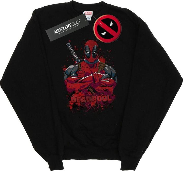 Produktbild Deadpool Pose Splat Sweatshirt (S)