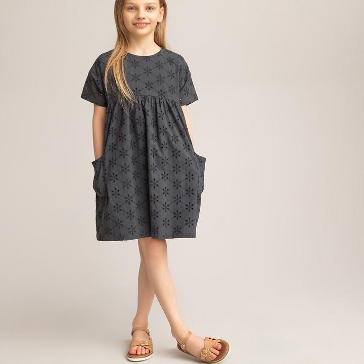 Produktbild La Redoute Collections Kleid mit Lochstickerei (120 C)