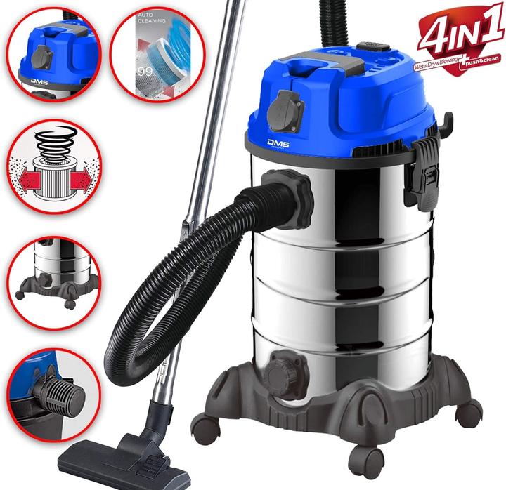 Produktbild DMS Industriestaubsauger Blau