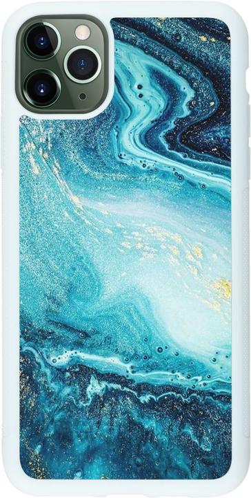Produktbild PhoneLook Hülle Silikon weiss Sea Foam Blue (Apple iPhone 11 Pro Max)