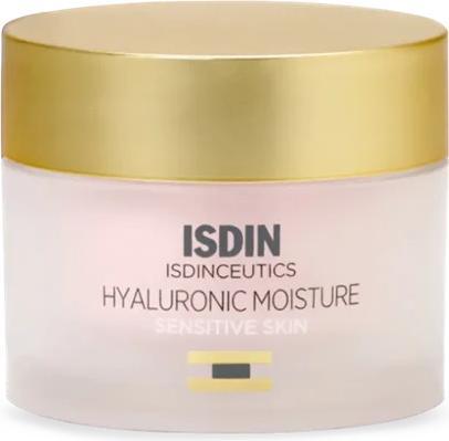 Actual product image Isdin ISDINCEUTICS hyaluronic moisture sensitive skin 50 gr (50 ml, Day cream)