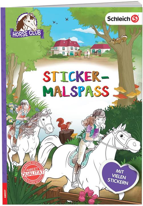 Image du produit Schleich Horse Club Sticker-Malspass (Allemand, Studio Ameet, 2019)