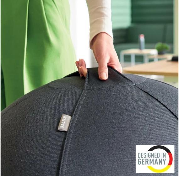 Immagine prodotto Leitz Sedile Ball Active Ø 55cm grigio velluto (55 cm)