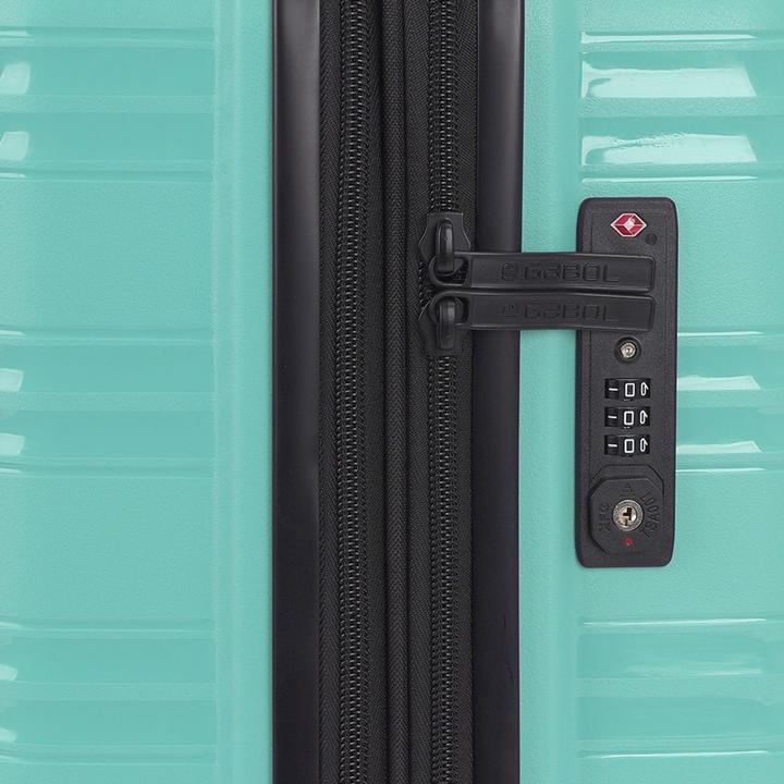 Immagine prodotto Gabol Uyiko Carrello da cabina a 4 ruote da 54 cm con ripiegamento elastico (38 l, Bagaglio a mano (fino a 50 litri))