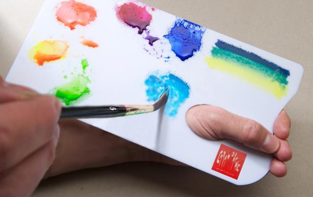 Actual product image Caran d'Ache Artist palette