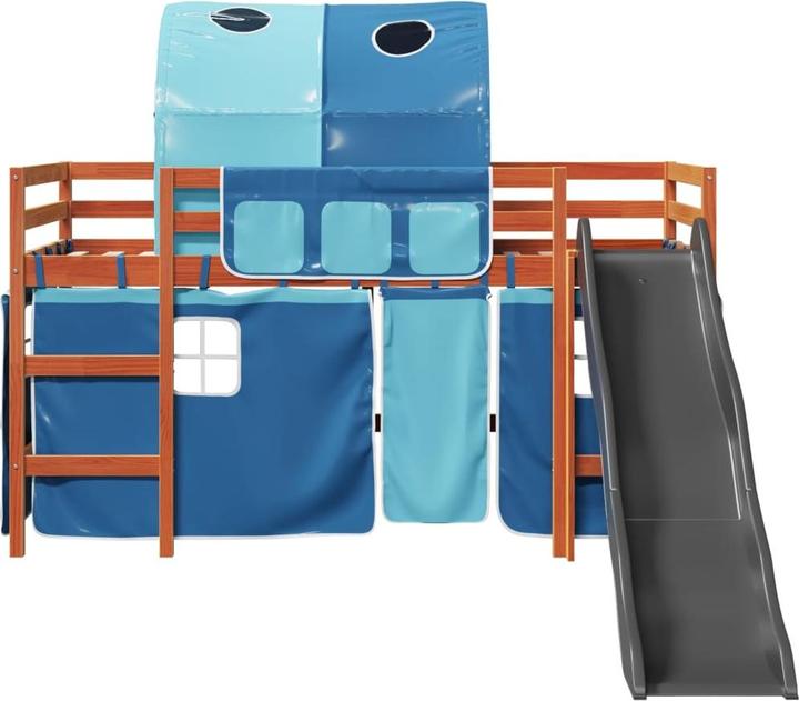 Produktbild VidaXL Kinderhochbett mit Tunnel (90 x 200 cm)