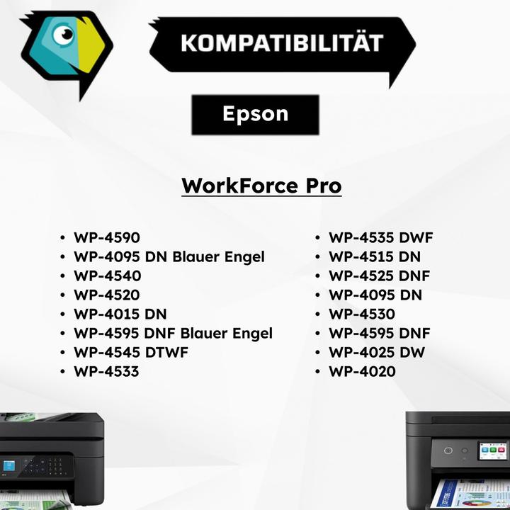 Image du produit Inkadoo Cartouches d'impression compatibles avec Epson C13T70144010 / T7014 Cartouche d'encre, jaune Jaune (Y)