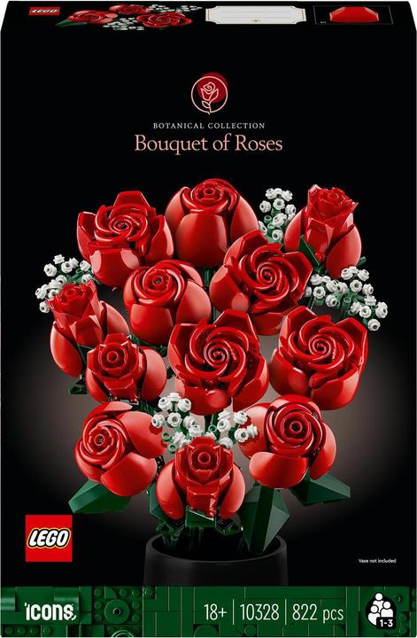 Produktbild LEGO Rosenstrauss (10328, LEGO Icons, LEGO Botanical)