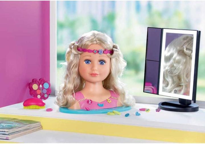 Image du produit Zapf Creation Tête de maquillage et d'habillage d'une petite soeur