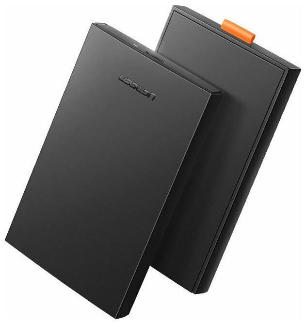 Actual product image Ugreen SSD/HDD enclosure 2.5" USB 3.0 SATA black (CM237) (2.5")