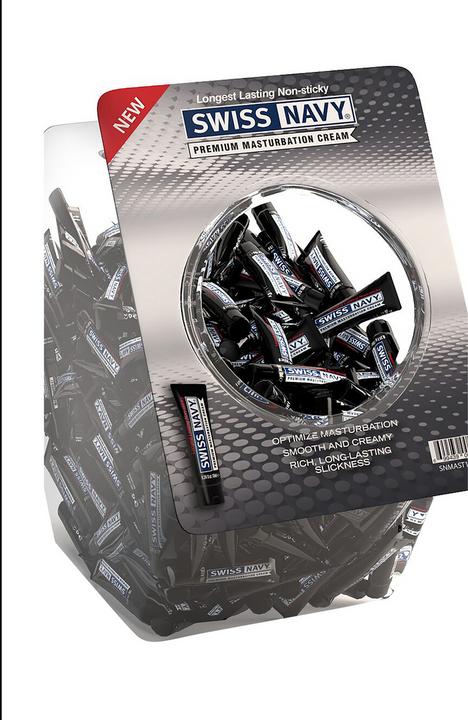 Image du produit Swiss Navy Crème masturbatoire premium - 10ml/50pcs Fishbowl (10 ml)
