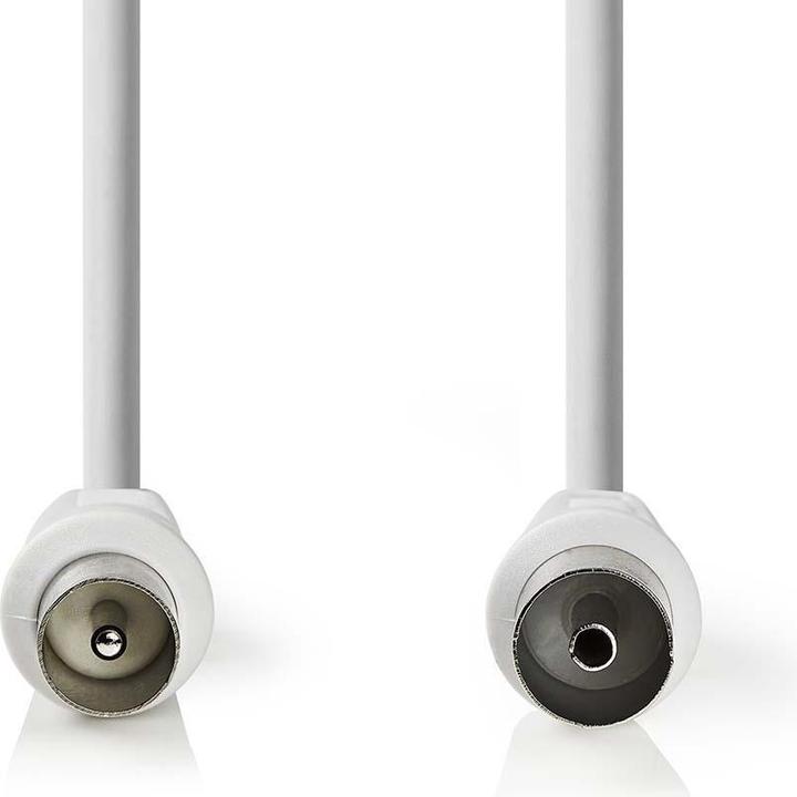 Actual product image Nedis Coaxial cable 90 dB IEC (coaxial) plug - IEC (Co (90 dB, Antenna cable)