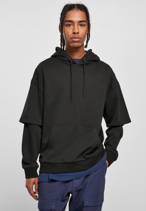 Actual product image Urban Classics Oversized Doublesleeve Hoody - 19459 (S)