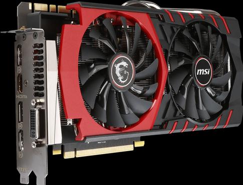 Actual product image MSI GeForce GTX 980 GAMING 4G (4 GB)