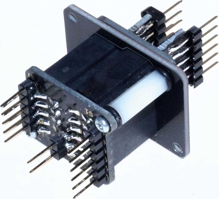 Image du produit Unilight connecteur direct header avec 9 pôles primaires 4 pôles secondaires, 2pcs, uni contactle