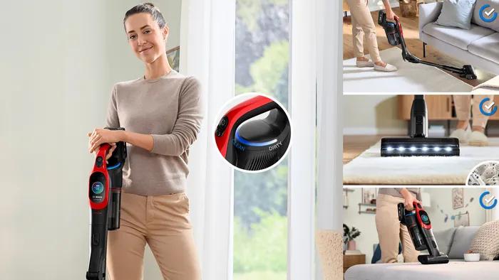 Image du produit Bosch Hausgeräte Bosch BCS1041PET - Steelstofzuiger