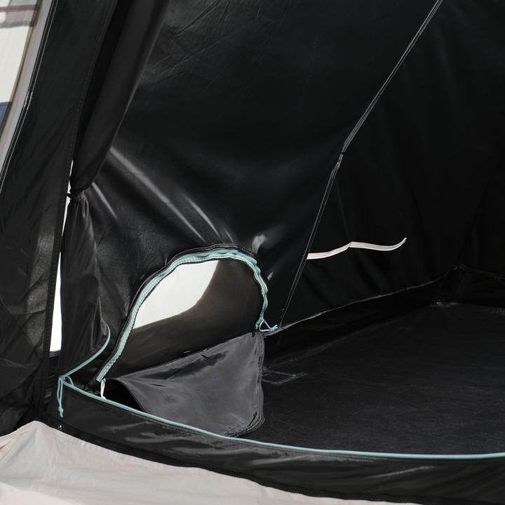 Produktbild Quechua Familienzelt Stangenaufbau - Arpenaz 6.3 F&B 6 Personen 3 Kabinen (25.75 kg, 6 Personen)