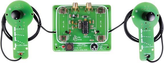 Produktbild Velleman Classic TV Tennis Game With Analog Bats (Erweiterung)