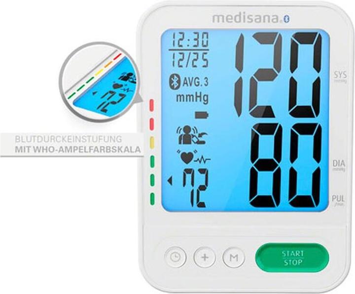 Produktbild Medisana BU 584 connect Oberarm-Blutdruckmessgerät (Blutdruckmessgerät Oberarm)
