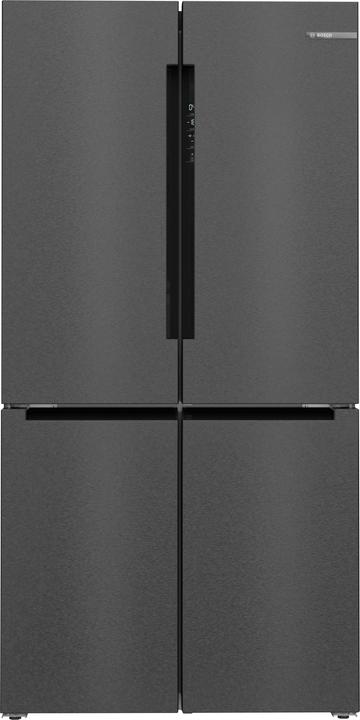 Produktbild Bosch Hausgeräte Serie 6 KFN96AXEA, Freestanding, French door, Black, Touch, LED, On door (605 l)