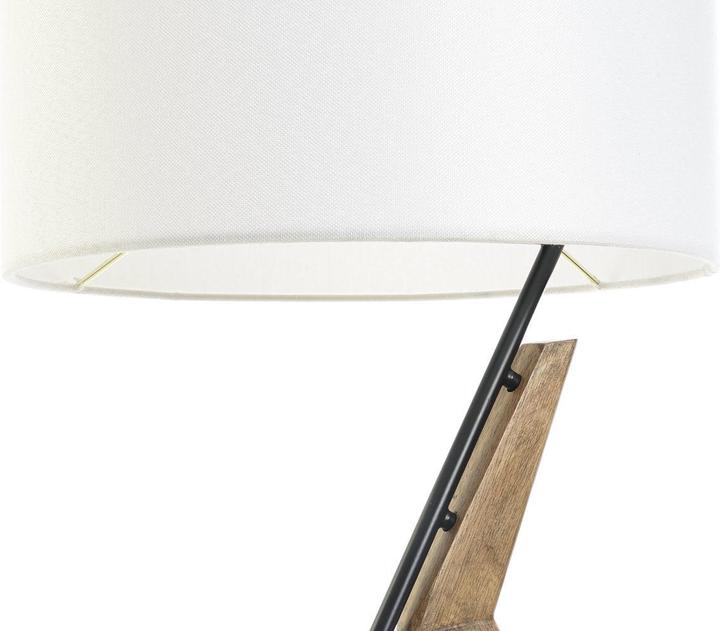 Image du produit DKD Home Decor Desk lamp Black Metal Brown White Oak 220 V 50 W 35 x 35 x 54 cm